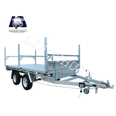 Hot DIP Galvanised Plant Trailer ATM 3000kg Flat Bed Trailer