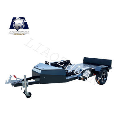 Lift Type Motorcycle Trailers Black Hot Dip Galvanized Trailers