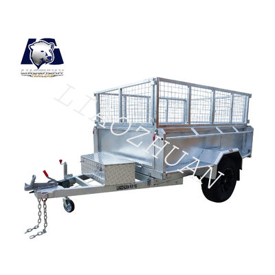 8x5 Hydraulic Tipper Trailer with Hot-dip Galvanizing and 2000kg ATM Fully Welded Dump Box Trailer