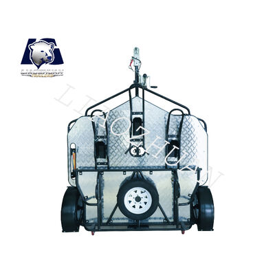 Customized Hydraulic Motorcycle Trailers Versatile Double Hydraulic Trailer 700KG Load