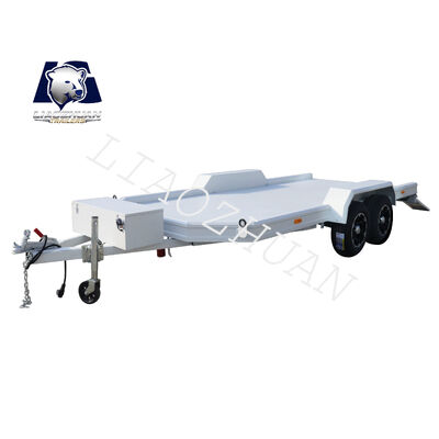 Dual-axis Hydraulic Lifting Car Trailer